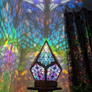 Mosaic Colorful Floor Projector Light Starry Sky Ambient Light Bedside Lamp