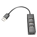 4-Port USB 2.0 480Mbps Computer USB Splitter Portable Multi USB HUB Expander