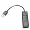 4-Port USB 2.0 480Mbps Computer USB Splitter Portable Multi USB HUB Expander