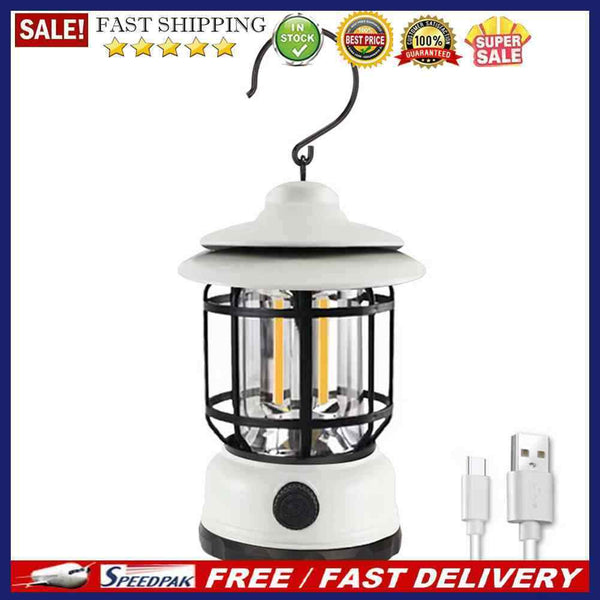 800mAh LED Hanging Camping Lantern Portable Outdoor Hiking Tent Decoration Li