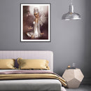 5D Diamond Painting Kit Girl Full Round Drill DIY Crafts Mosaic Picture Home