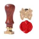 Bowknot Wax Seal Stamp Lacquered Print Embossed Seal Invitation Envelope Decor