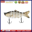 10cm 17g Topwater Fishing Lures Crankbait Artificial 6 Segments Hard Bait Tackle