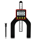 0-80mm 0.01mm Digital Depth Gauge LCD Height Gauges Calipers Tool (Red) Newly