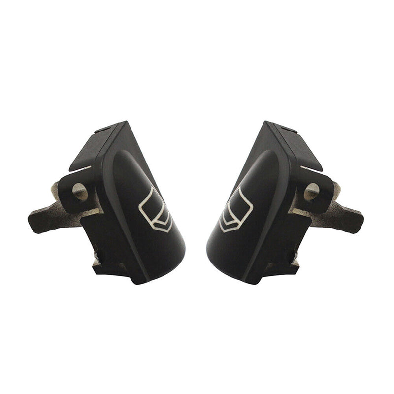 2pcs Master Power Window Switch Repair Cap Button Cover for Mercedes-Benz W203