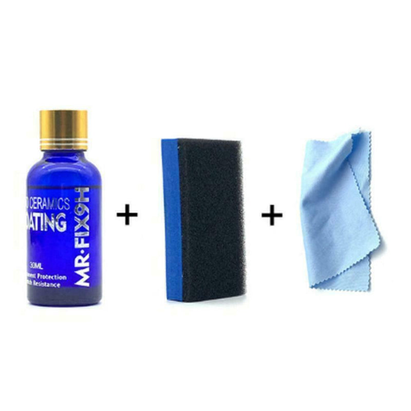 9H Nano Ceramic Car Glass Coating Liquid Hydrophobic 2021 UK Set E0T0