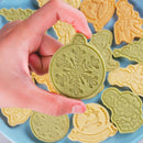 8pcs Mold Baking Christmas Cartoon Elk Santa Claus Cookie Cutter Diy Pastry`