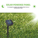 200 LED 22m Solar Copper Wire String Lamp Garden Decorative Light (White) Newly