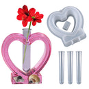 Vase Molds Kit DIY Silicone Heart Planter Molds with 3pcs Test Tubes (B) Newly