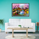 5D DIY Full Drill Diamond Painting Park View Cross Stitch Embroidery Mosaic
