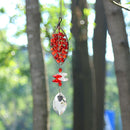 Crystal Prism Ball Pendant Window Hanging Ornament Garden Decorative Access