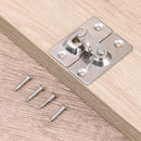 Tools 90 Degree Hasp Anti-theft Deduction Latches Sliding Door Chain Locks