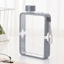 400ml Water Bottle for Travel Paper Book Cup Drinking Bottles Kettle (Grey)