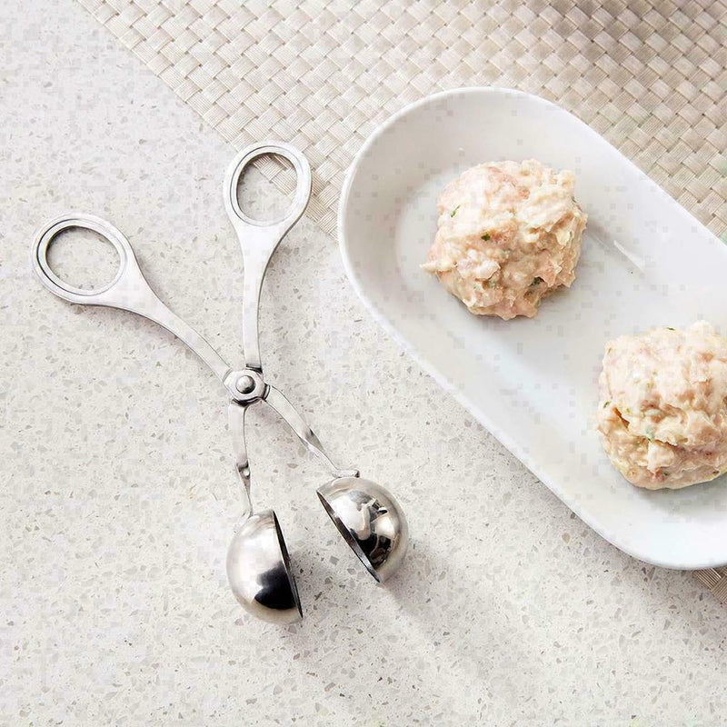 Non Stick Steel Stuffed Meatball Clip Maker Cooking B7O3 D4G3 Mold Kitchen R8O1