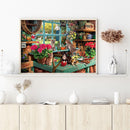 5D Diamond Painting Full Round Drill Text Picture of Rhinestone