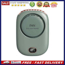 Portable Summer Digital Silent Air Cooling Fan Leafless Personal Wearable Fans