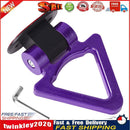 Decorative Car Trailer Hook Racing Triangle Style Bumper Tow Hook (Purple) Newly