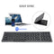 Folding Keyboard Bluetooth Wireless Keypad For iOS Android Windows iPad Tablet