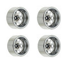 4pcs Beadlock Wheel Rims for 1/10 SCX10 90046 Traxxas TRX4 RC4WD D90 RC Crawl