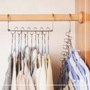 Space Saver Closet Clothes Trousers Scarf Magic Hanger Organizer Metal Holder