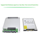 Laptop USATA Micro 1.8 inch SSD to 2.5 inch SATA Hard Drive Enclosure Case