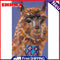 Colored DIY Arts Digital Oil Painting Cute Alpaca No Frame Picture By Numbers