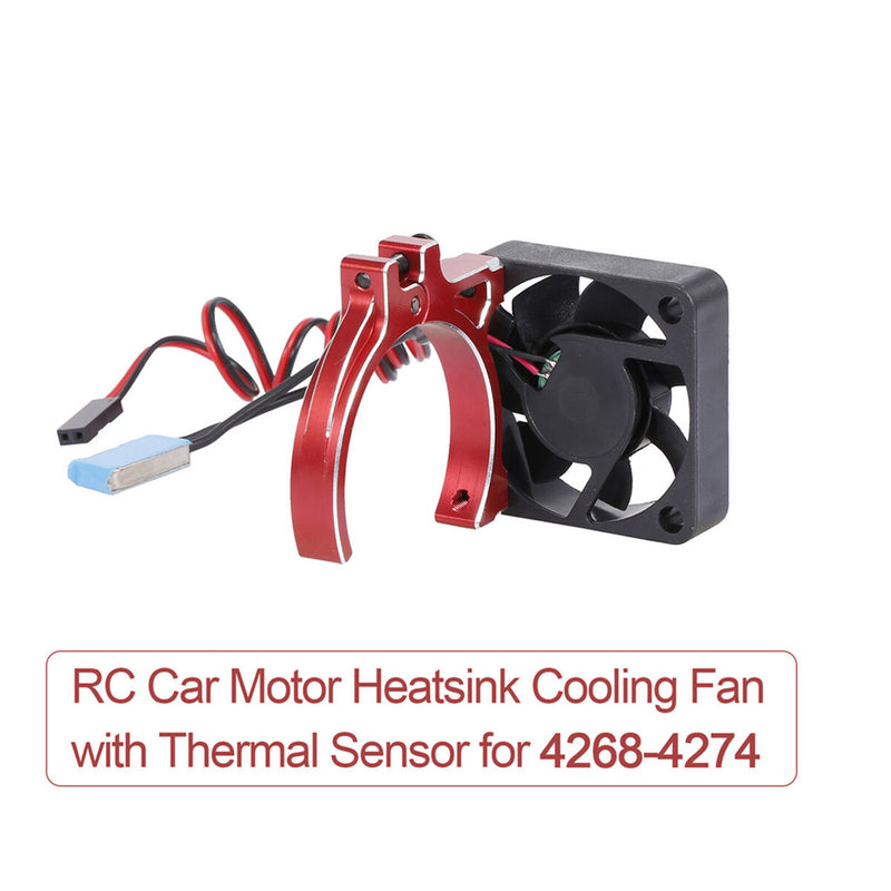 Cooler Fan w/ Temperature Sensor for 1515/1512/4268-4274/TENSHOCK 812 Motor