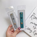 Bracket Silicone Hand Band Grip Stand Phone Holder Finger Ring Push Pull