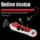 Portable Fishing Line Spooler Rod Winder Spool Line Wrapper (Red+White) Newly