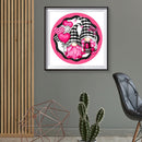 DIY Diamond Painting Valentines Day Goblin Round Drill Art Picture (L2832) Newly