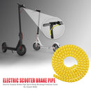 Electric Scooter Brake Pipe Protector Spiral Winding Wire for M365 (Yellow)