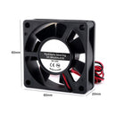 For VORON 2.4 Fan Kit 60*60*20mm 24V 6020 Fan With 2 Pin Dupont Wire