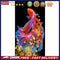 Frameless Oil Paint By Numbers DIY Fish Picture Craft Kit for Room Decoration