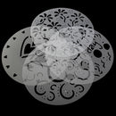 Bakery Tools Decorating Stencils Birthday Party Cake Mold Mould Flower Heart