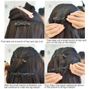 Bangs Hairstyle Hairpin Twist Barrettes Doul Layer Hair Clips Styling Clip