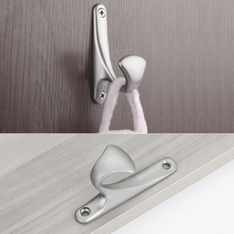 Single Hook Clothing Hook Hat Coat Clothes Towel Organizer Wall Door Hanger