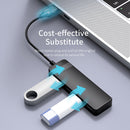 ORICO-FL02 4 Port USB2.0 Splitter Cable Hub Laptop Computer Adapter (Black)
