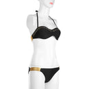 V5 Woman Sexy Bikini Set Push-Up Padded Bra Swimsuit Beachwear Suit (M)-723