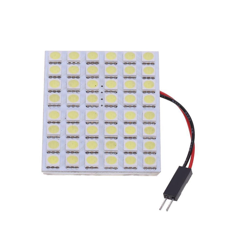 DC 12V T10 5050 48SMD LED Panel Car Interior White Light Festoon Dome Lamp Newly