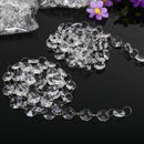 33FT Crystal Clear Acrylic Bead Garland Chandelier Hanging Wedding Supplies