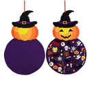 DIY Felt Christmas Tree Xmas Tree Gift Door Wall Ornament Halloween W9L3