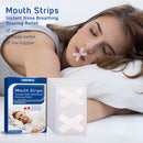 Cross Closure Stickers Sleeping Nose Mouth Guard Nasal Anti-Snoring Solution