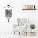 Christmas Banner Pendant 14CT Stamped DIY Cross Stitch Needlework (013) Newly