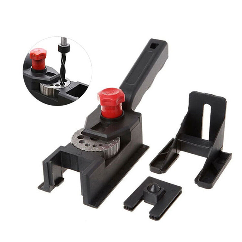 Woodworking Doweling Jig 3-12mm Hinge Drilling Guide Locator Puncher Tools Newly