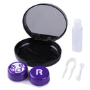 Portable Travel Square Contact Lens Case Simple Invisible Glasses Wearing Too