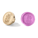 25mm Wax Seal Can Replace Round Copper Head Stamp Decor (DW07 Rabbit)