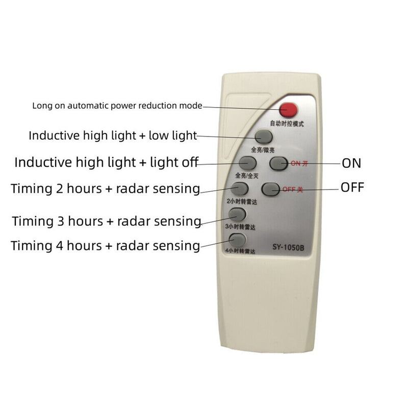 Solar Induction Street Lamp Circuit Board Yard Light Remote Control Panel