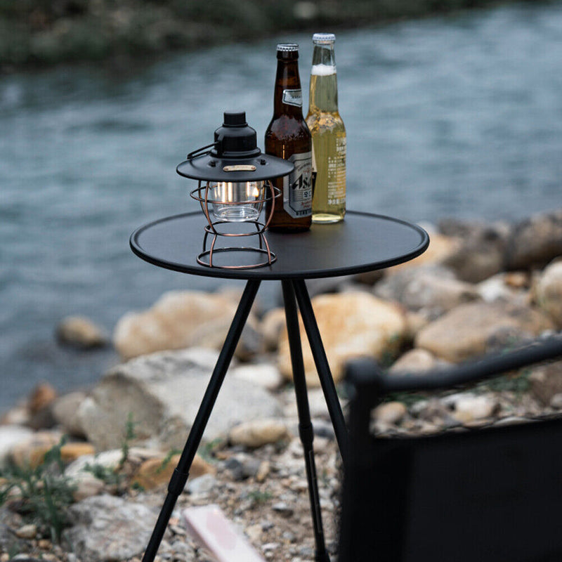 Mini Portable Folding Camping Table Tea Coffee Tripod Table Desk for Outdoo