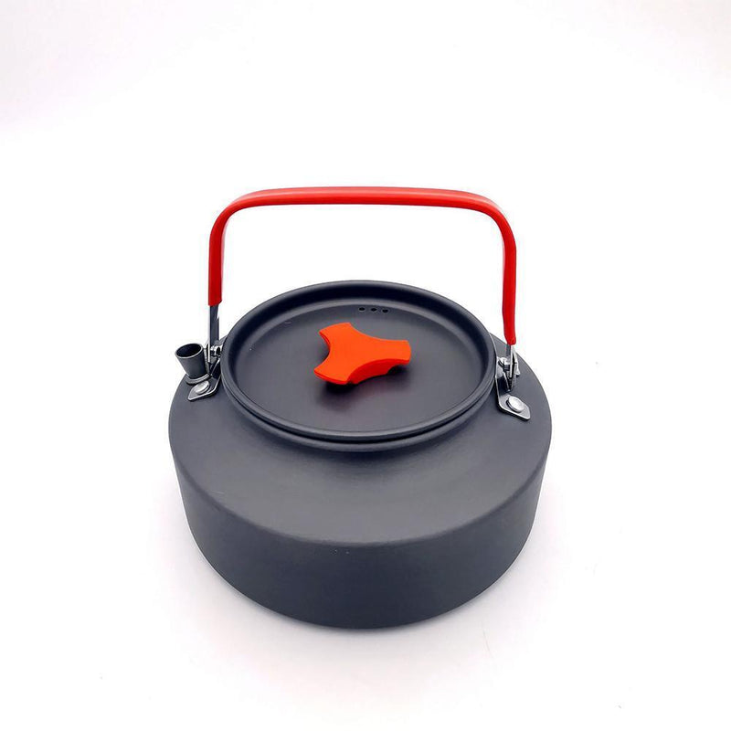 Aluminum Alloy Outdoor Teapot Camping Water Bottle Kettle Pot Cookware Tabl