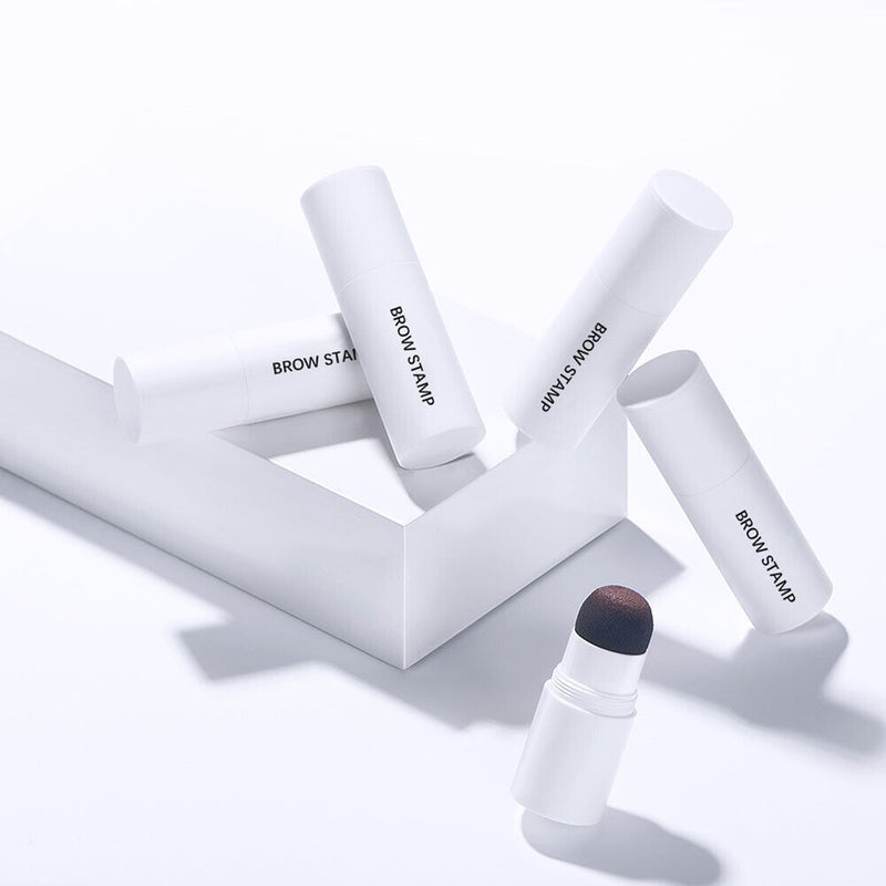 One Step Brow Stamp Kit Long-lasting Hairline Bronzer Stick for Women Girls